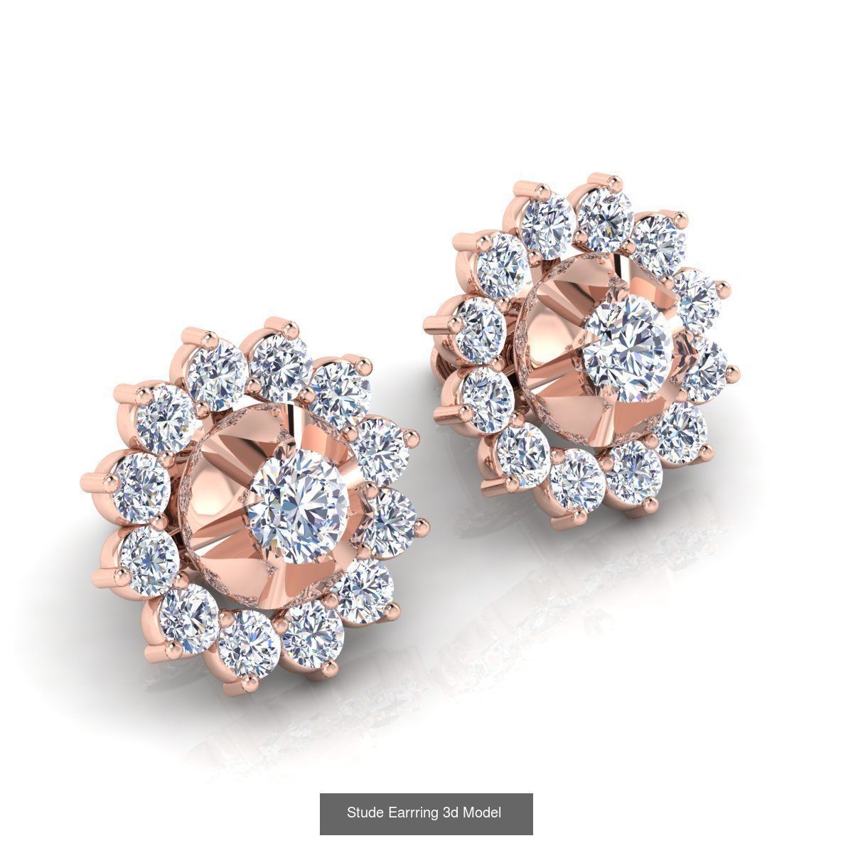 Bulk Fancy Earring And Pendent Collection and Render Detail _40