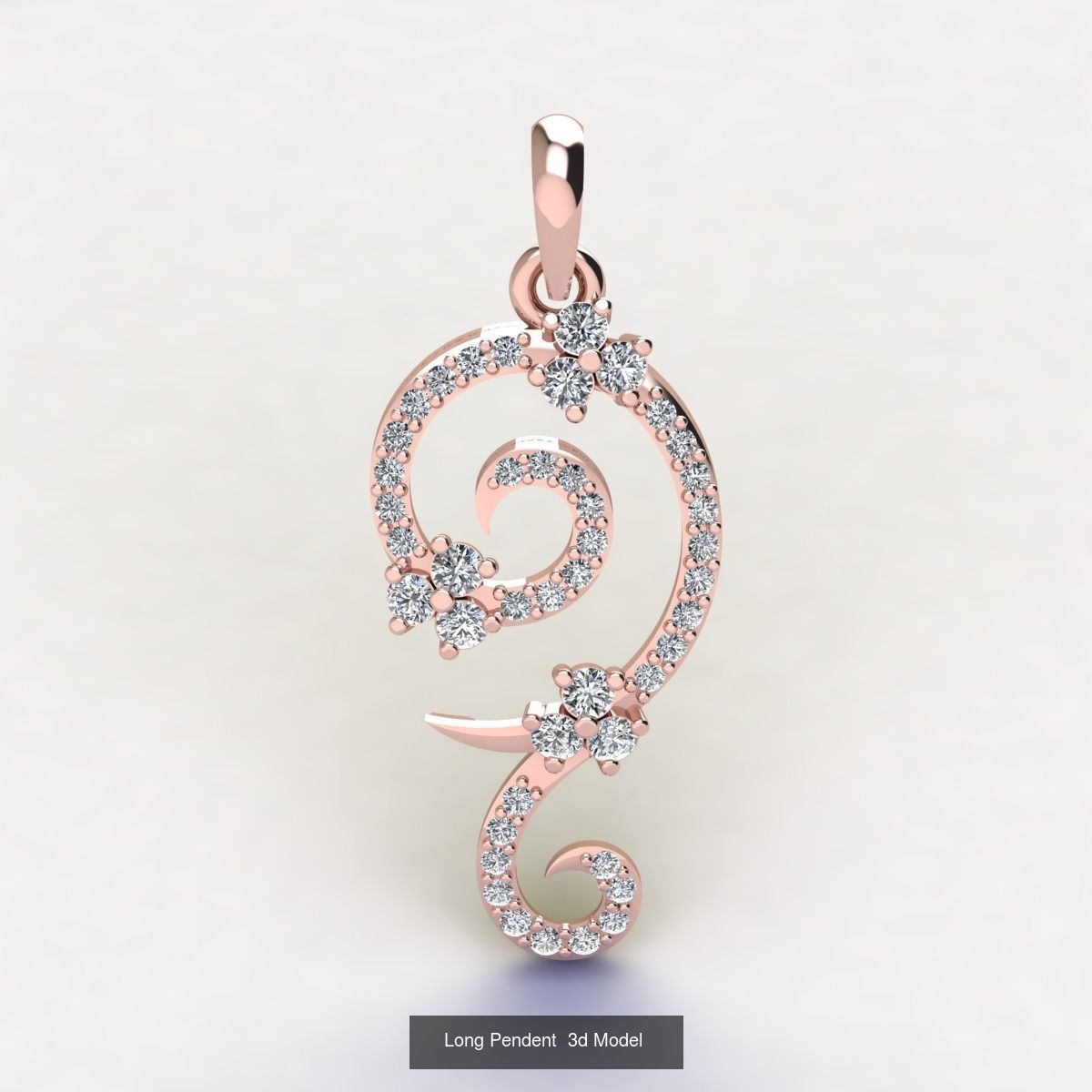 Bulk Fancy Earring And Pendent Collection and Render Detail _60