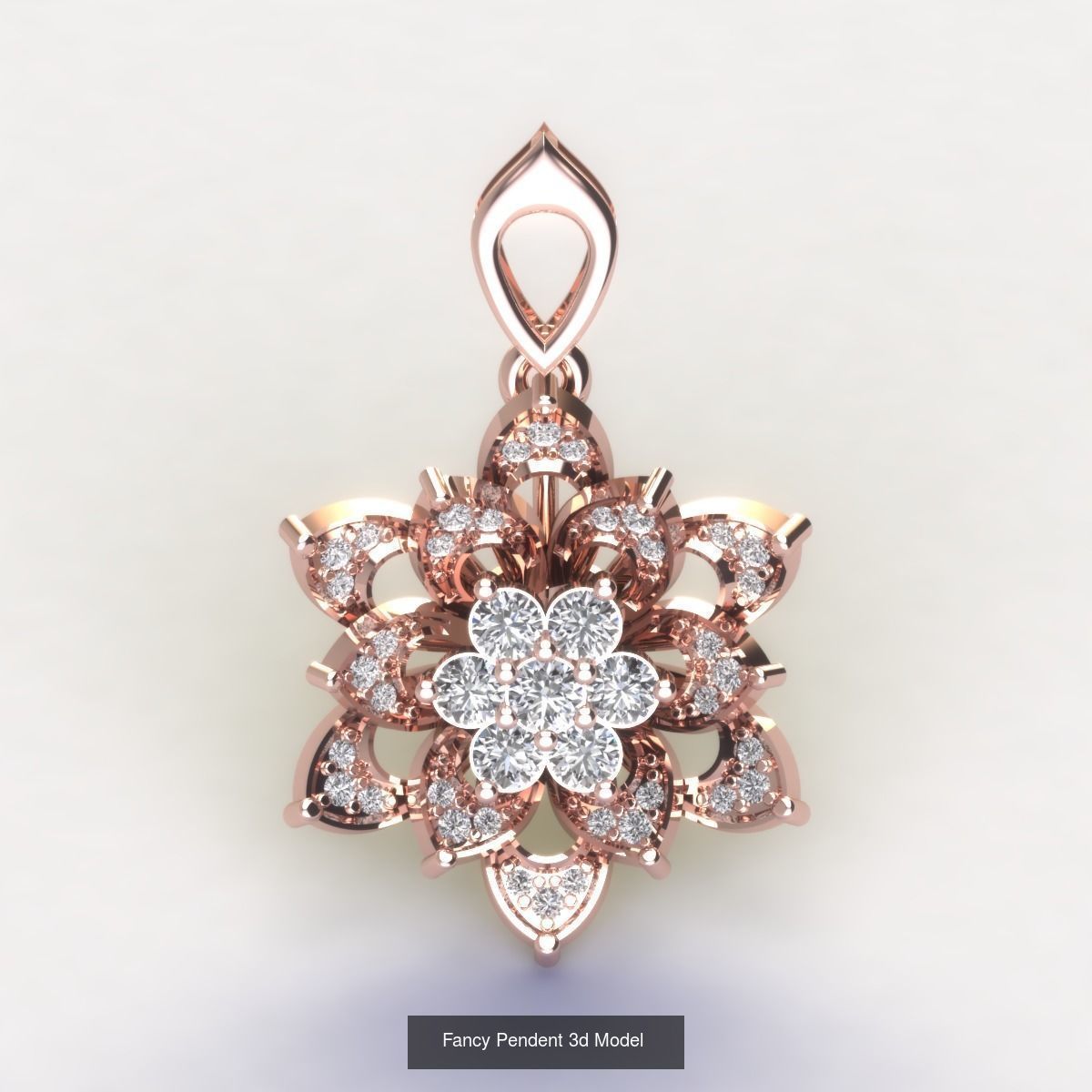 Bulk Fancy Earring And Pendent Collection and Render Detail _42
