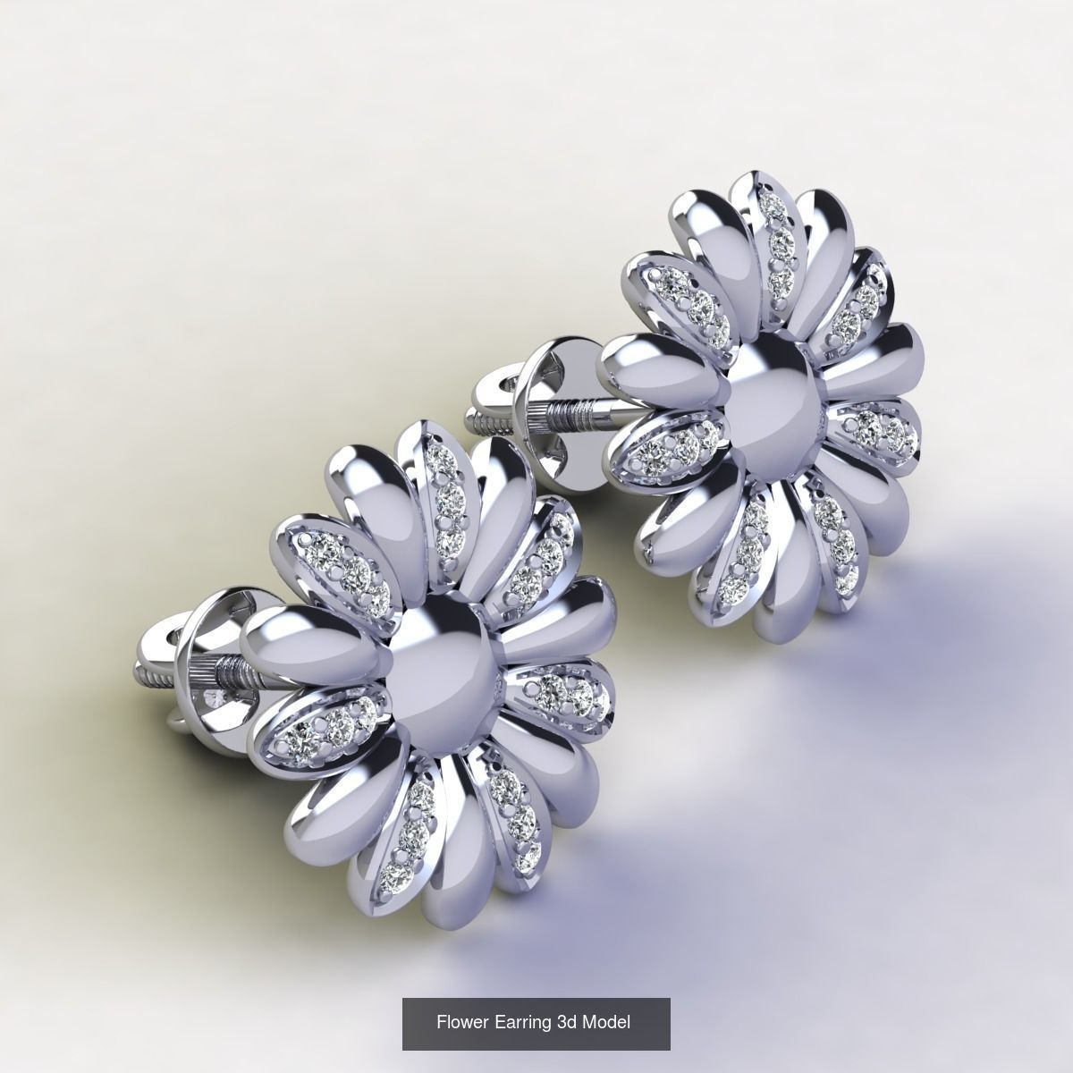 Bulk Fancy Earring And Pendent Collection and Render Detail _61