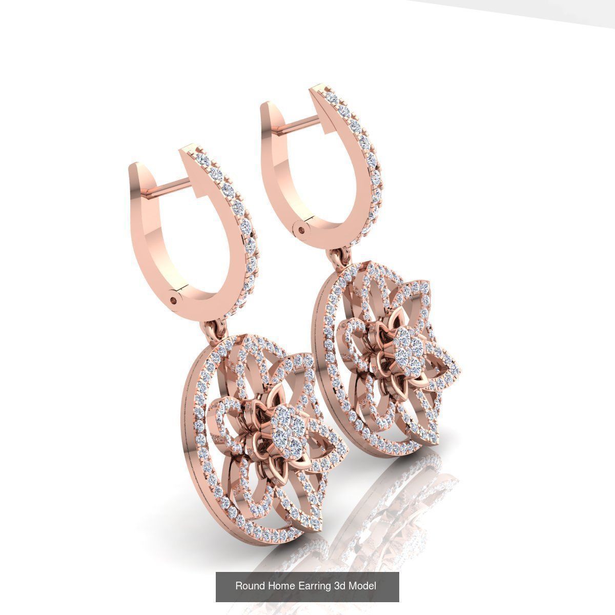 Bulk Fancy Earring And Pendent Collection and Render Detail _17