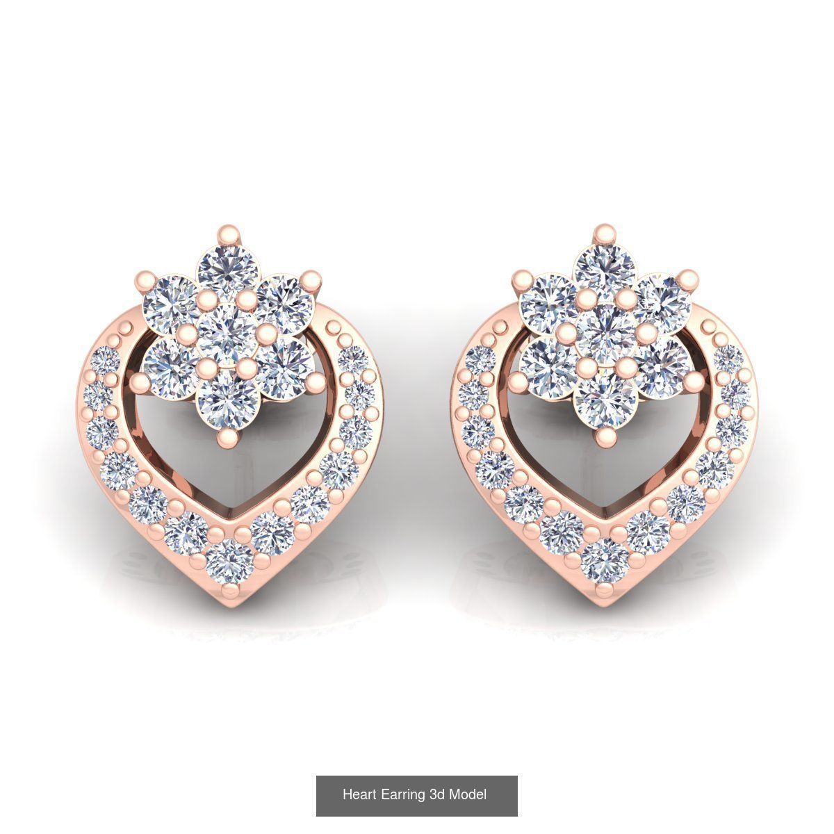 Bulk Fancy Earring And Pendent Collection and Render Detail _31