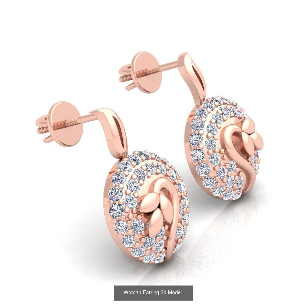 Bulk Fancy Earring And Pendent Collection and Render Detail _36