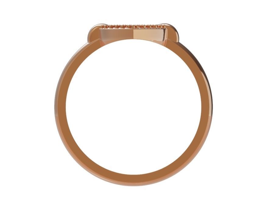 Heart ring 3 3D print model_3