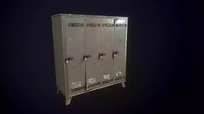 Old Damaged lockers