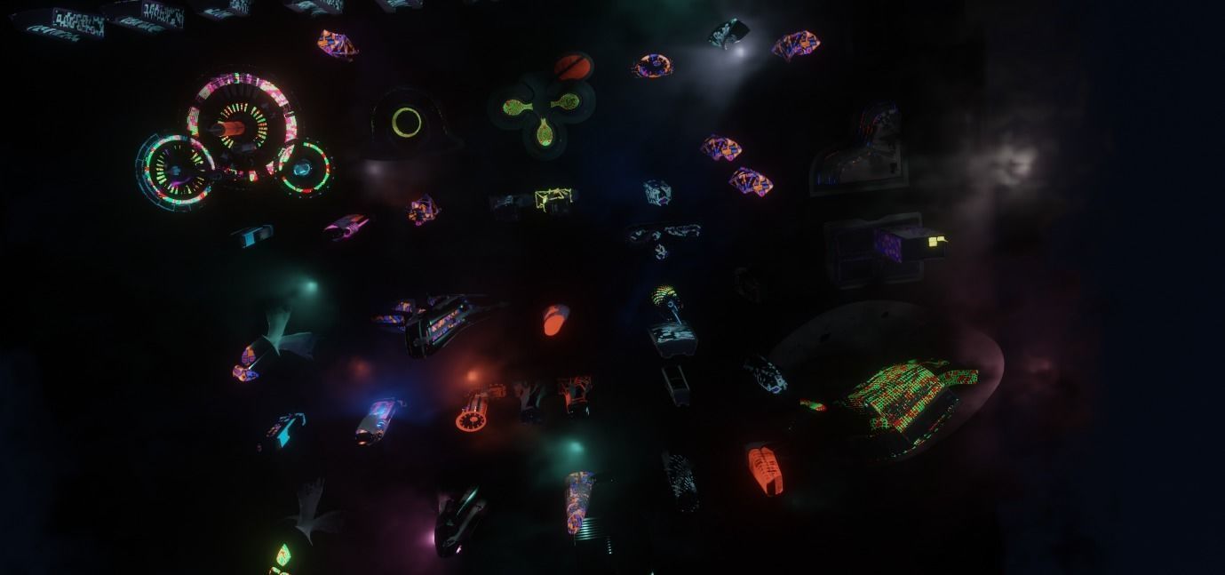 Sci-fi Car Case Scene 3D model_29