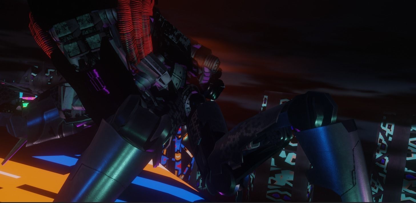 Sci-fi Car Case Scene 3D model_50