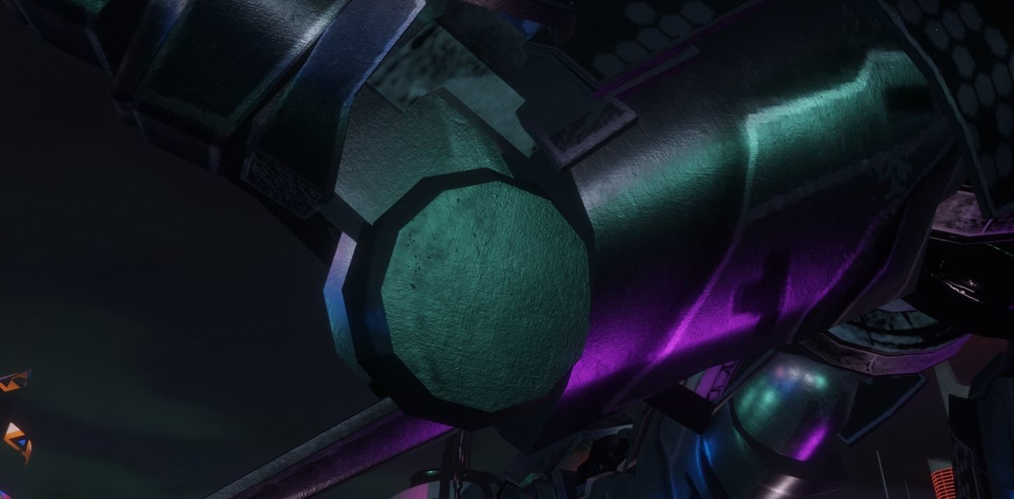 Sci-fi Car Case Scene 3D model_51