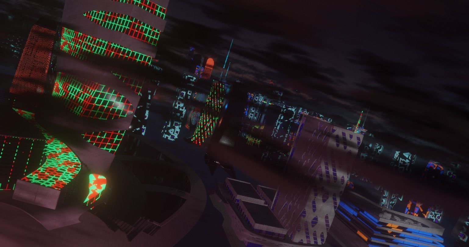 Sci-fi Car Case Scene 3D model_52