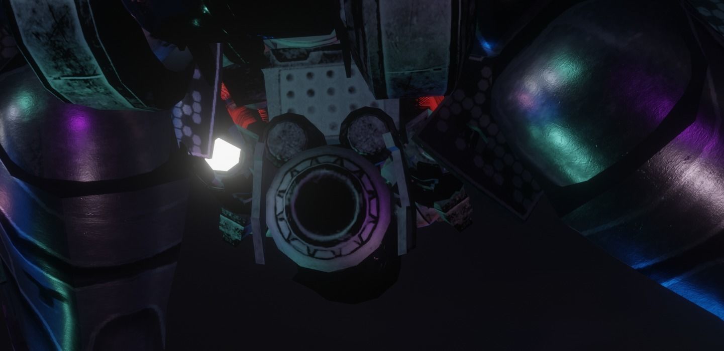 Sci-fi Car Case Scene 3D model_36