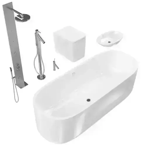 Modern Bathromm Fixtues Bath Shower Tap