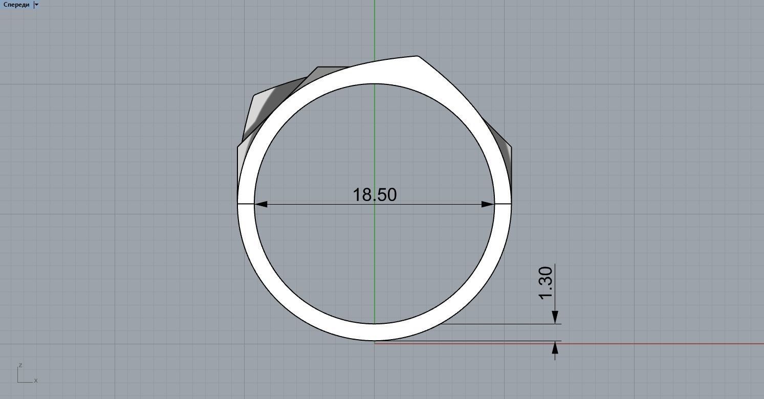  Fashion ring 3D print model_7