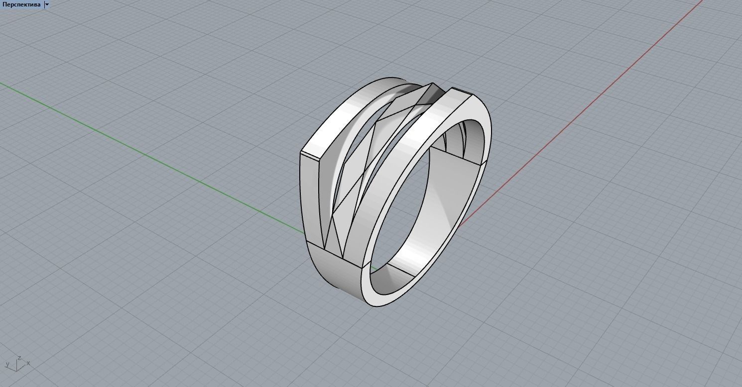  Fashion ring 3D print model_10