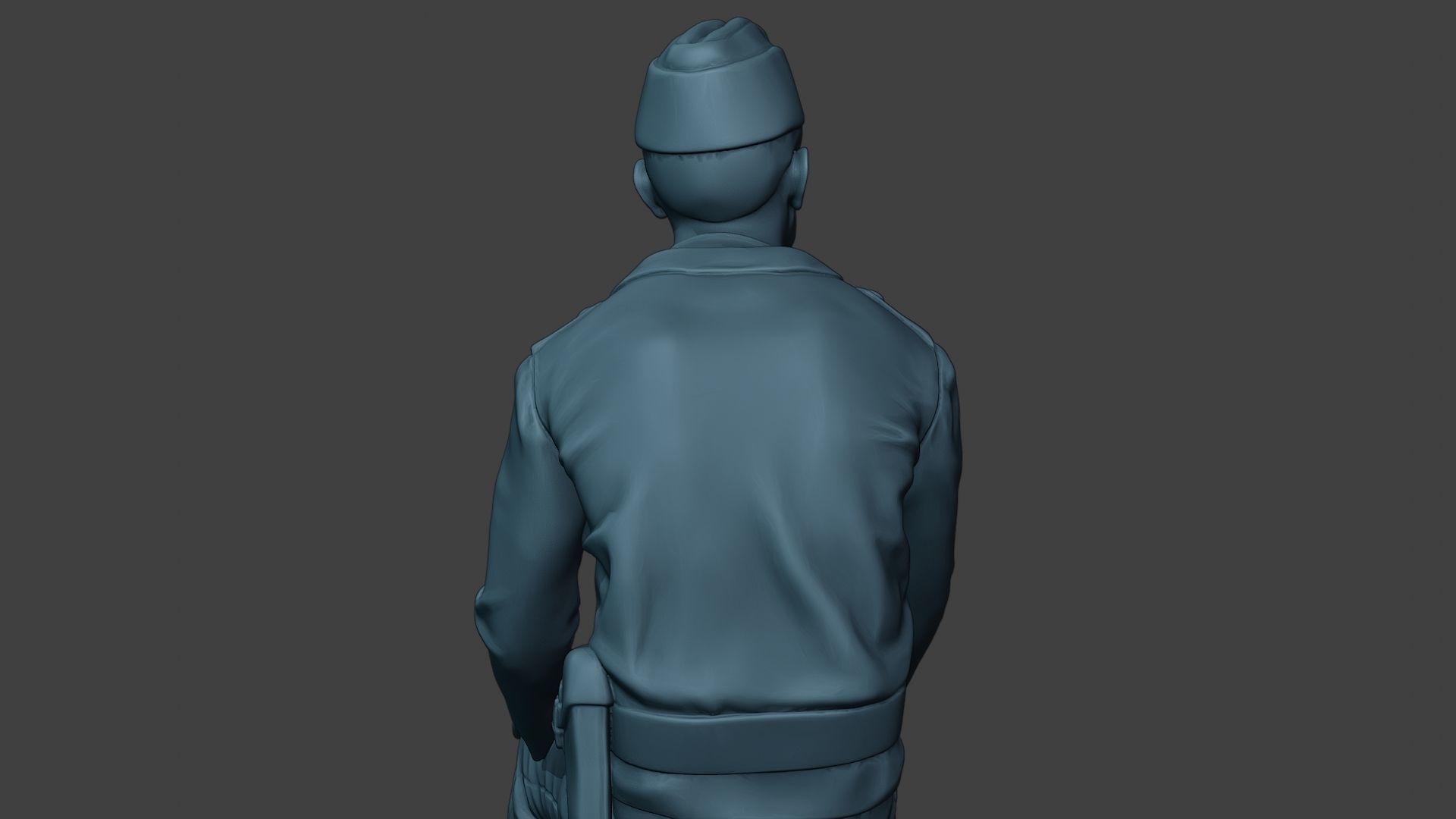 German Tank Crew unit ww2 Sit GTC1 3D print model_21