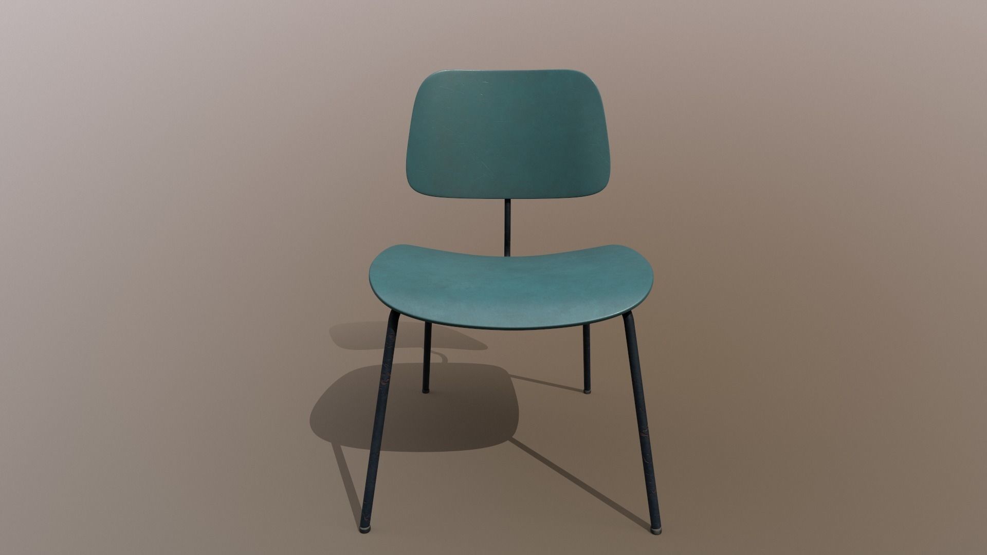 3 Detailed Retro School Chairs Design PBR - Lumion - UE4 Low-poly 3D model_14