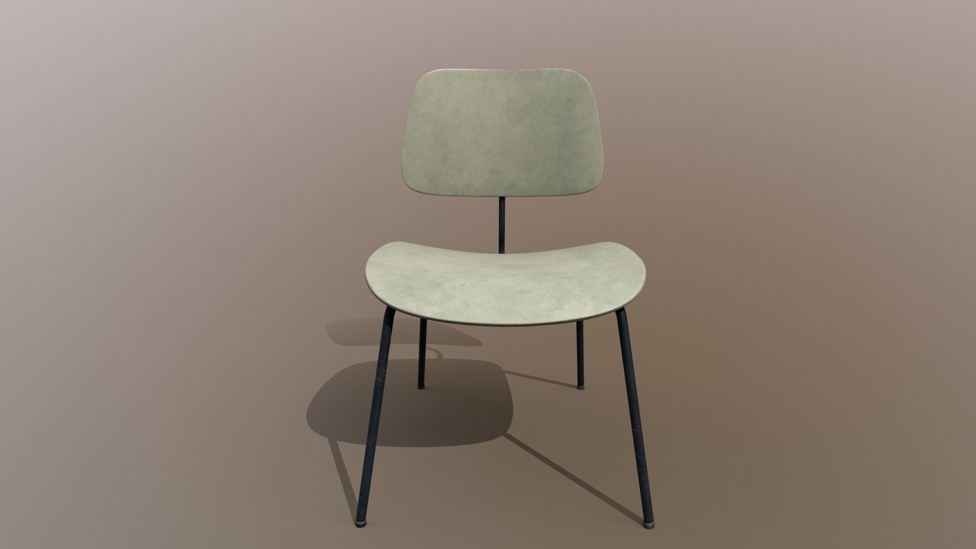 3 Detailed Retro School Chairs Design PBR - Lumion - UE4 Low-poly 3D model_11