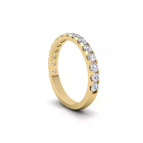 Half Eternity RIng 3d model  3D print model