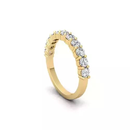 Half Eternity Ring 3d Model  3D print model