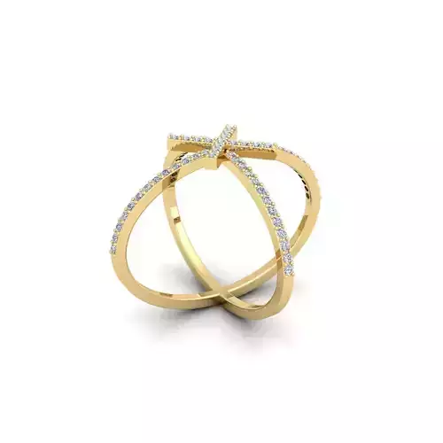Fancy Ring 3d Model  3D print model