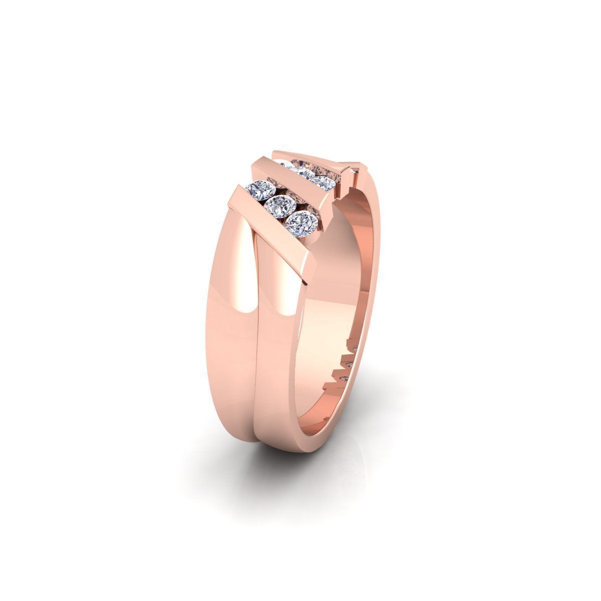 Mens Ring 3d Model  3D print model_1