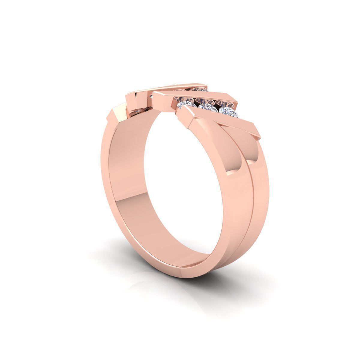 Mens Ring 3d Model  3D print model_8