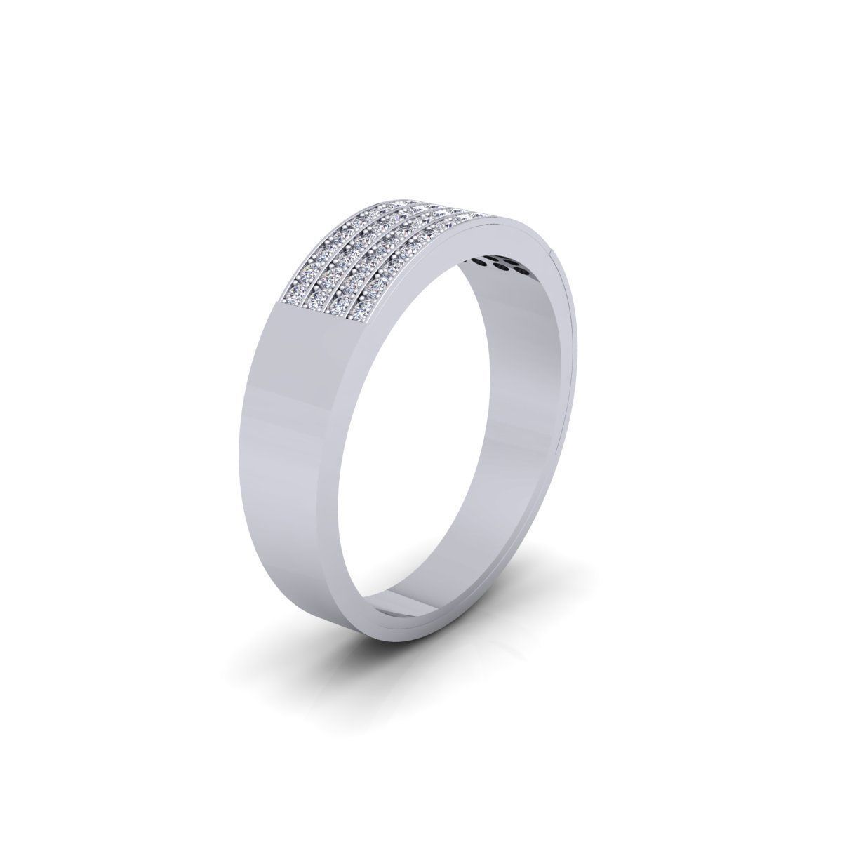 Mens Ring 3d Model  3D print model_5