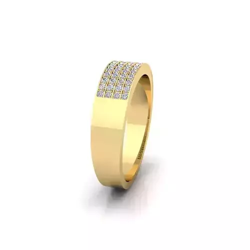 Mens Ring 3d Model  3D print model