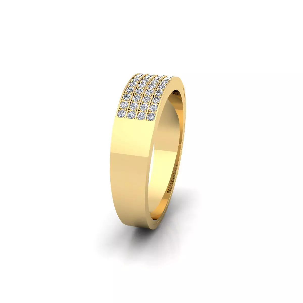 Mens Ring 3d Model  3D print model_0
