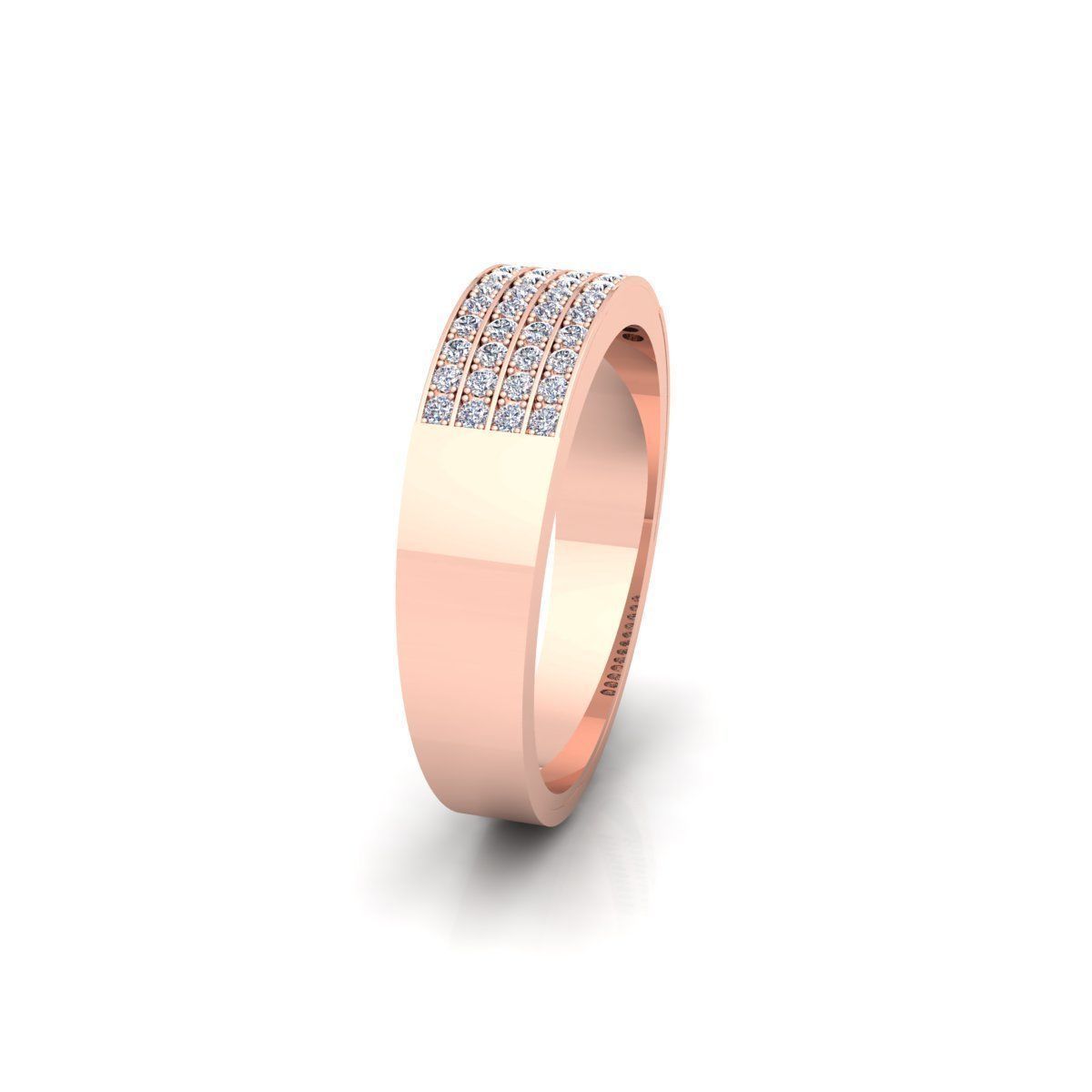 Mens Ring 3d Model  3D print model_1