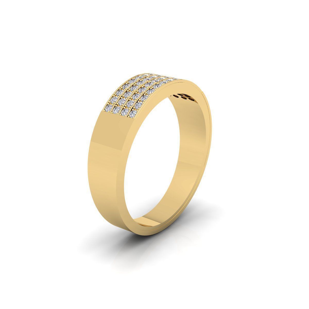 Mens Ring 3d Model  3D print model_3