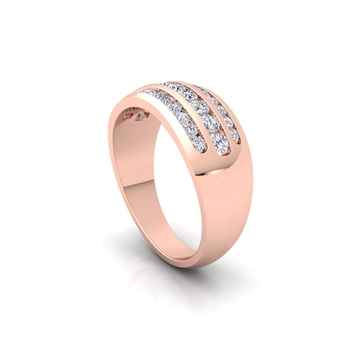 Mens Ring 3d Model 3D print model_7