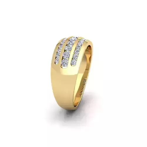 Mens Ring 3d Model  3D print model