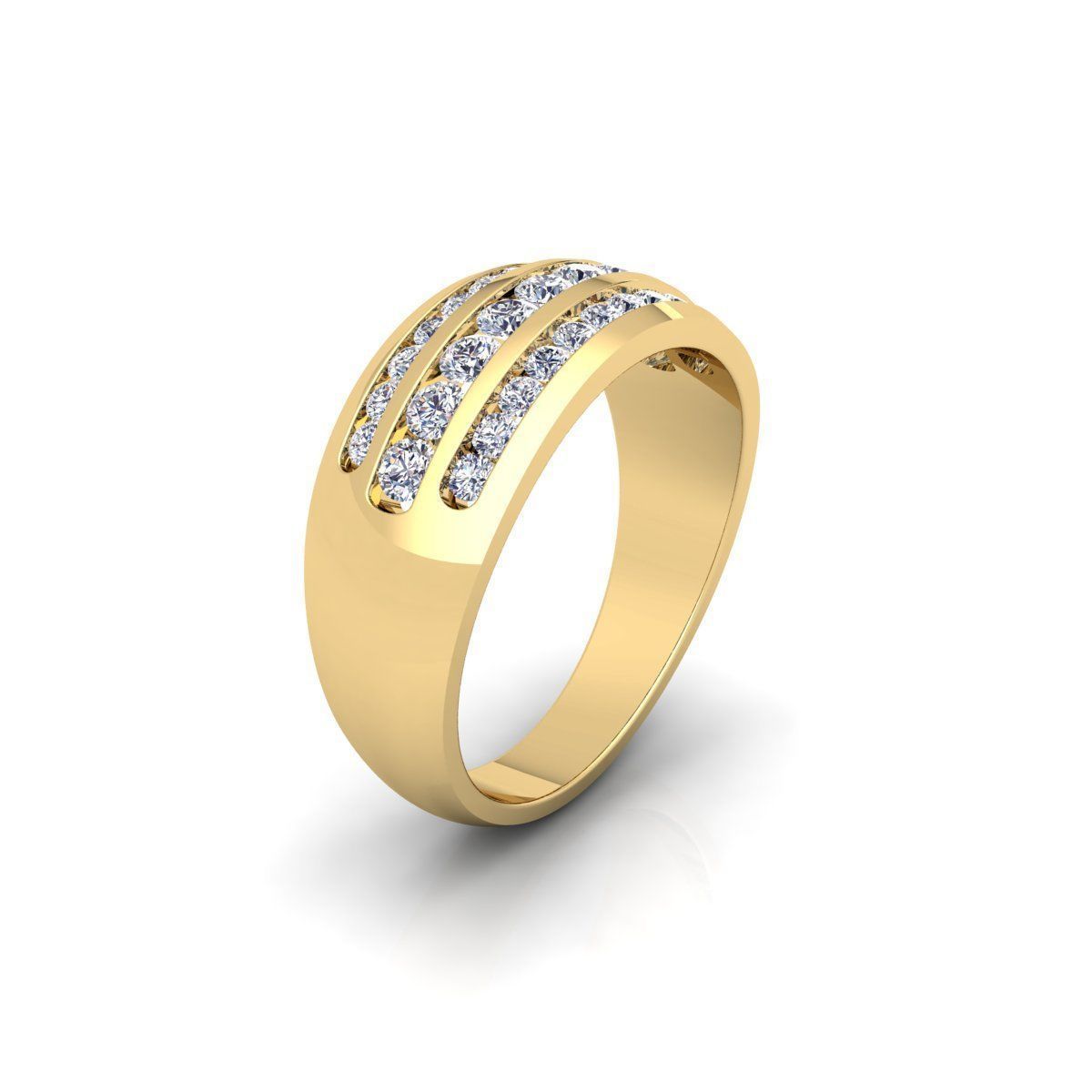 Mens Ring 3d Model 3D print model_3