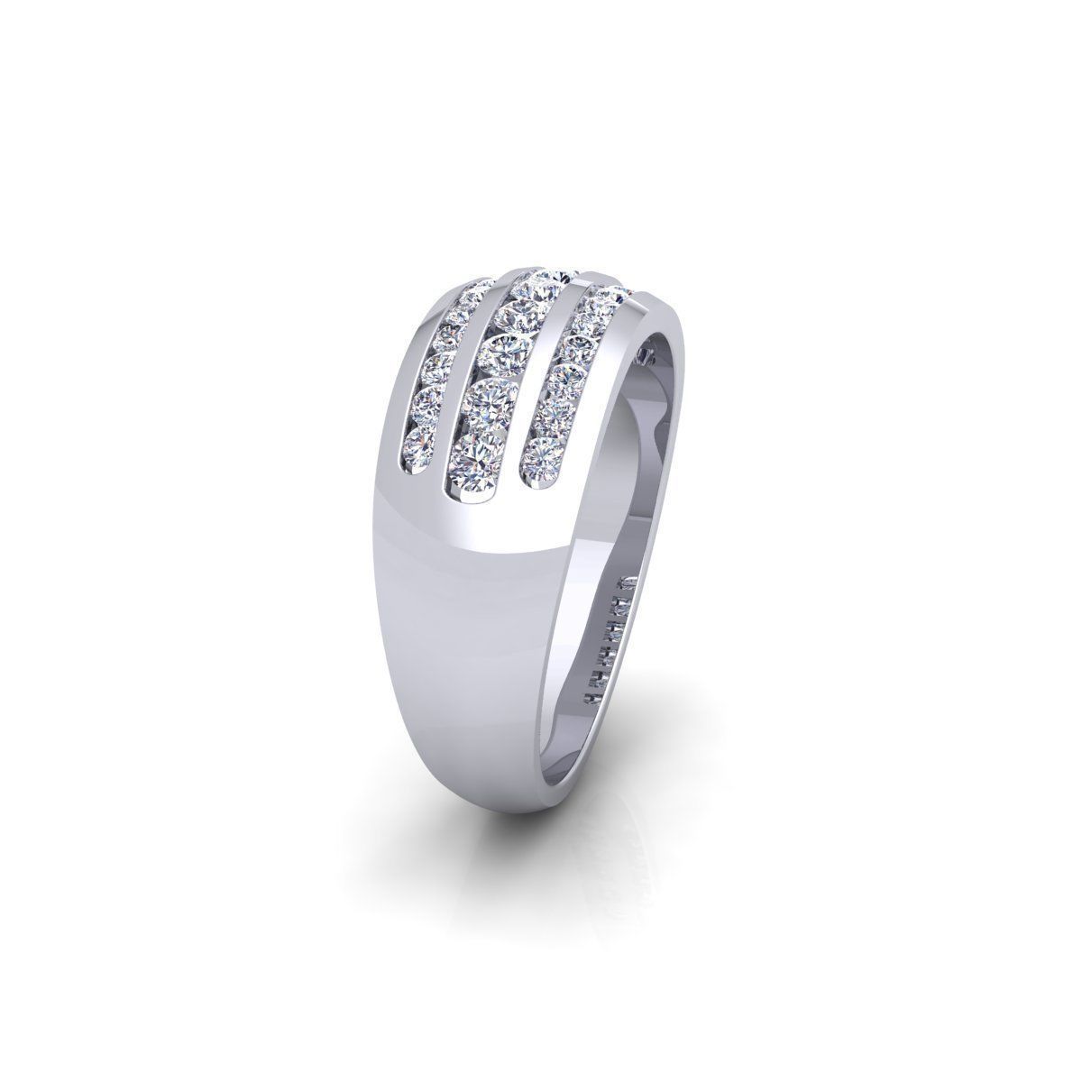Mens Ring 3d Model 3D print model_2