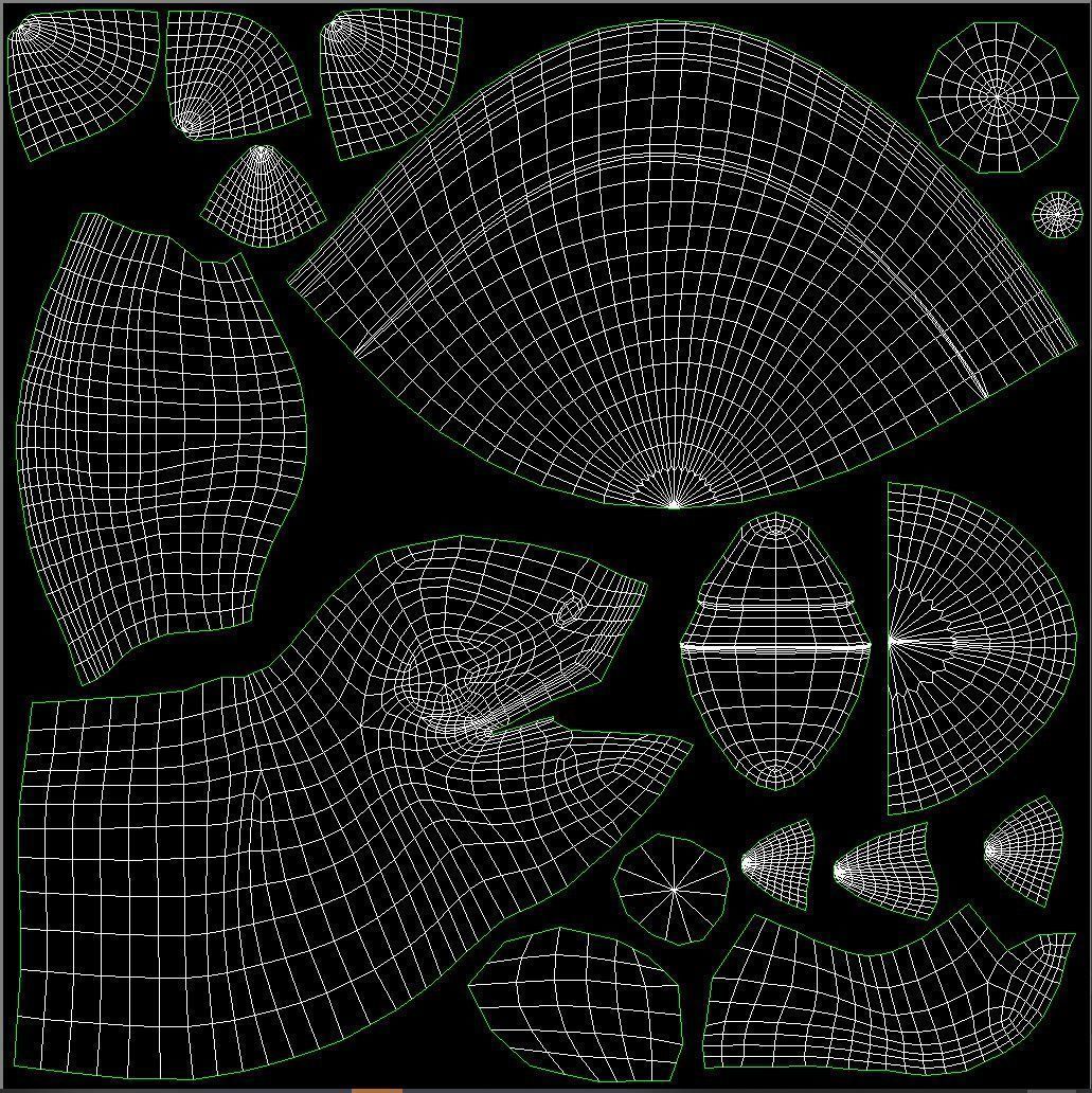 Tortoise jade 3D model_3