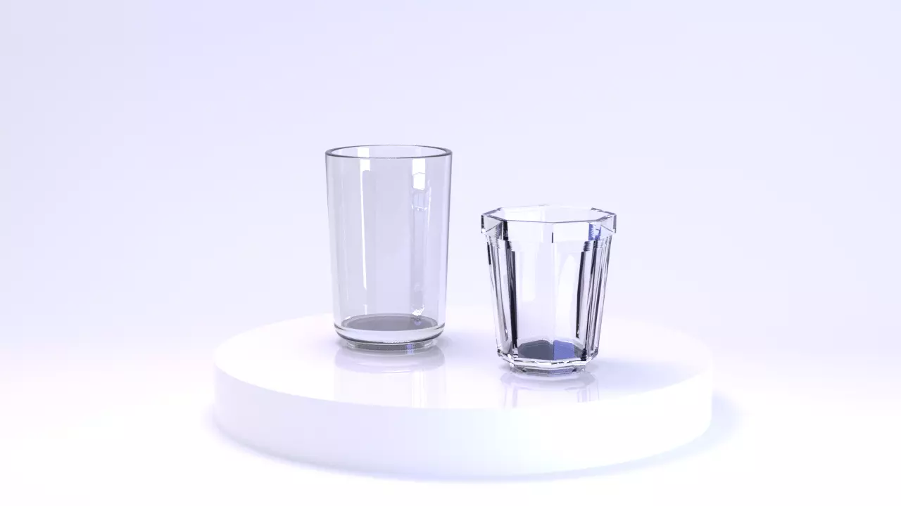 Glass Cup Free 3D model