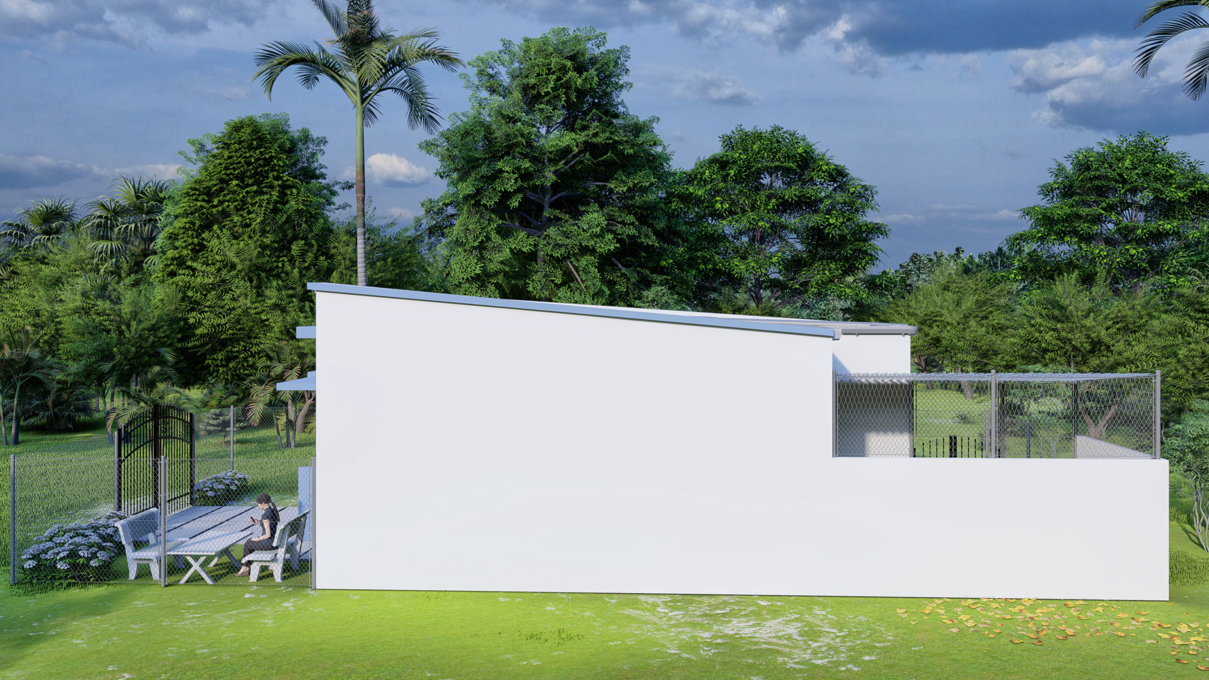 village house 3D model_5