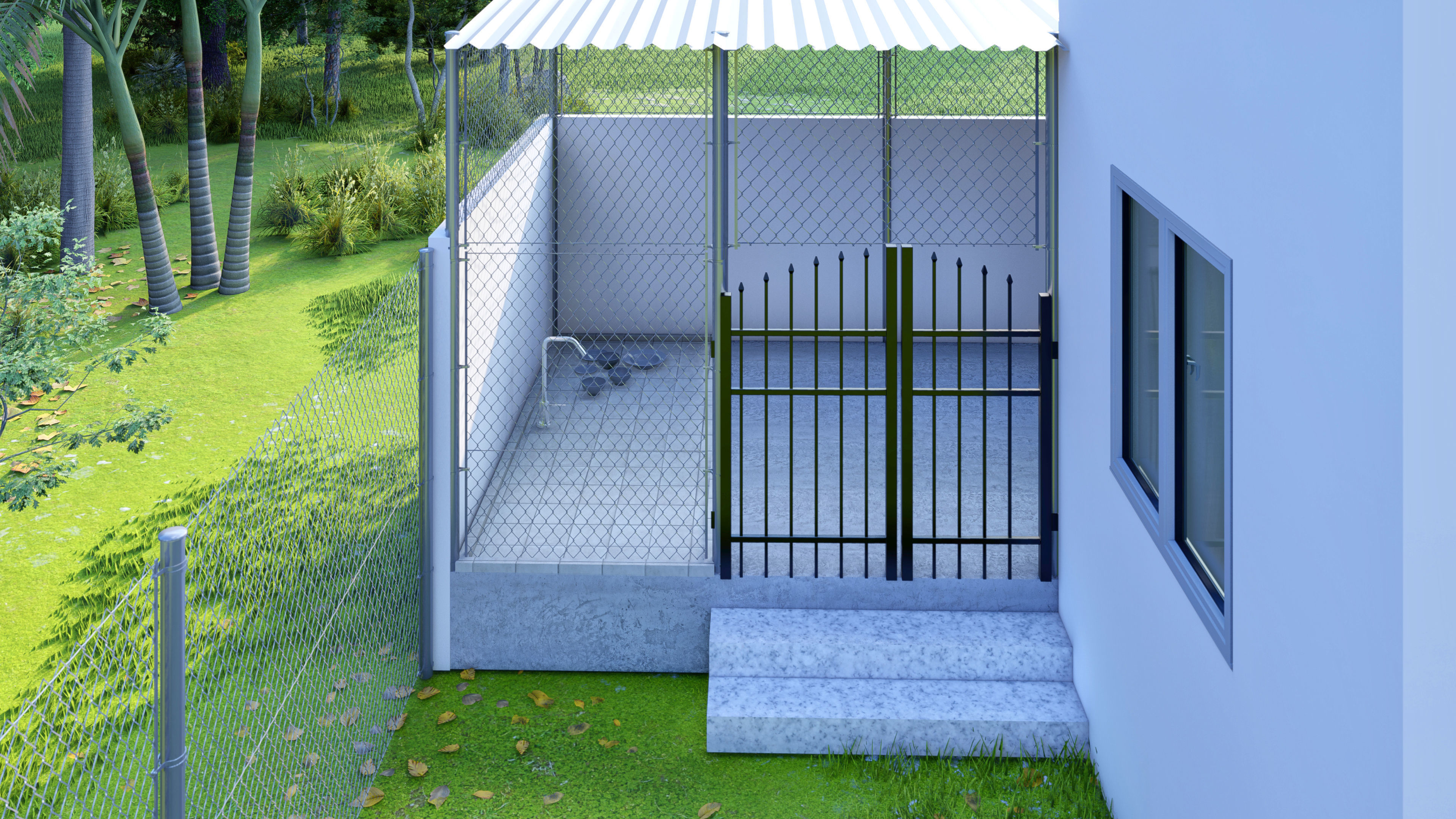 village house 3D model_4