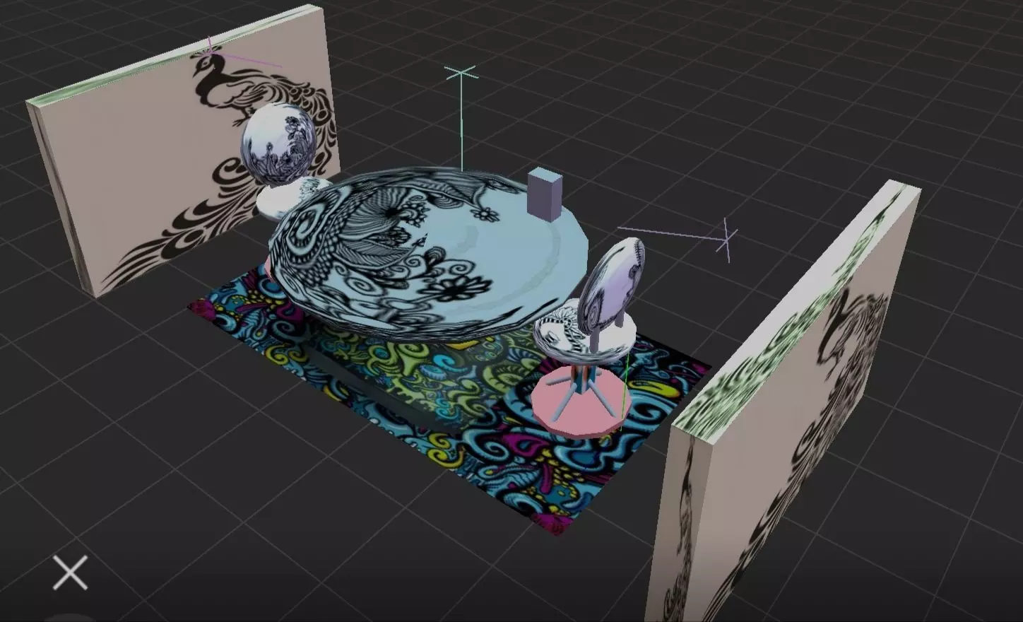 Interior design  3D model_0