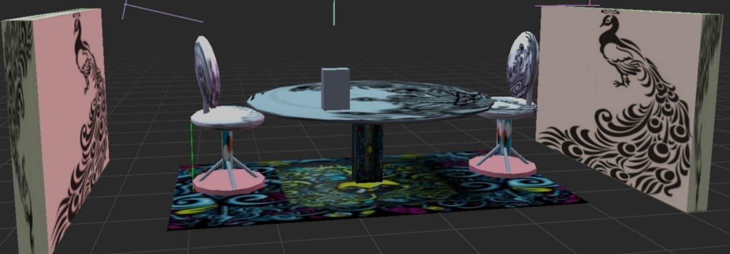 Interior design  3D model_4