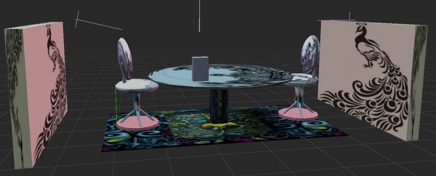 Interior design  3D model_1