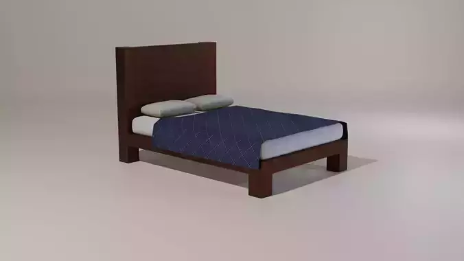 Wooden Bed