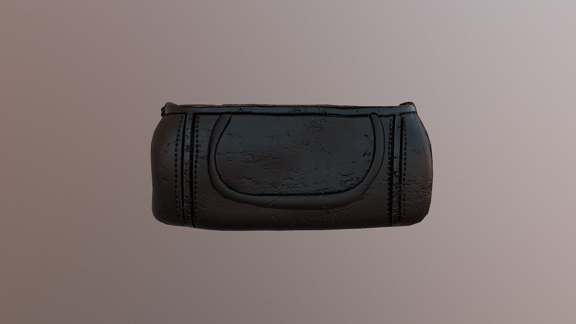 Money Bag Low-poly 3D model_14