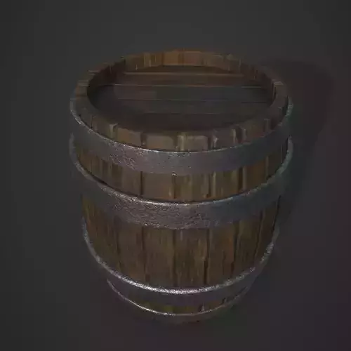 wood barrel