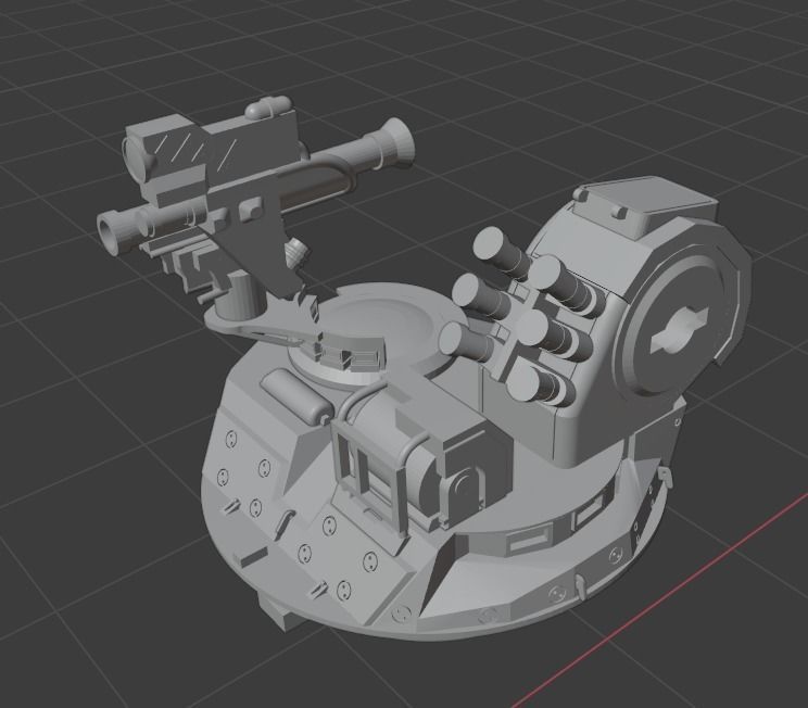 Pre Supported H0 Scale Marder 1A5 IFV 3D print model_20