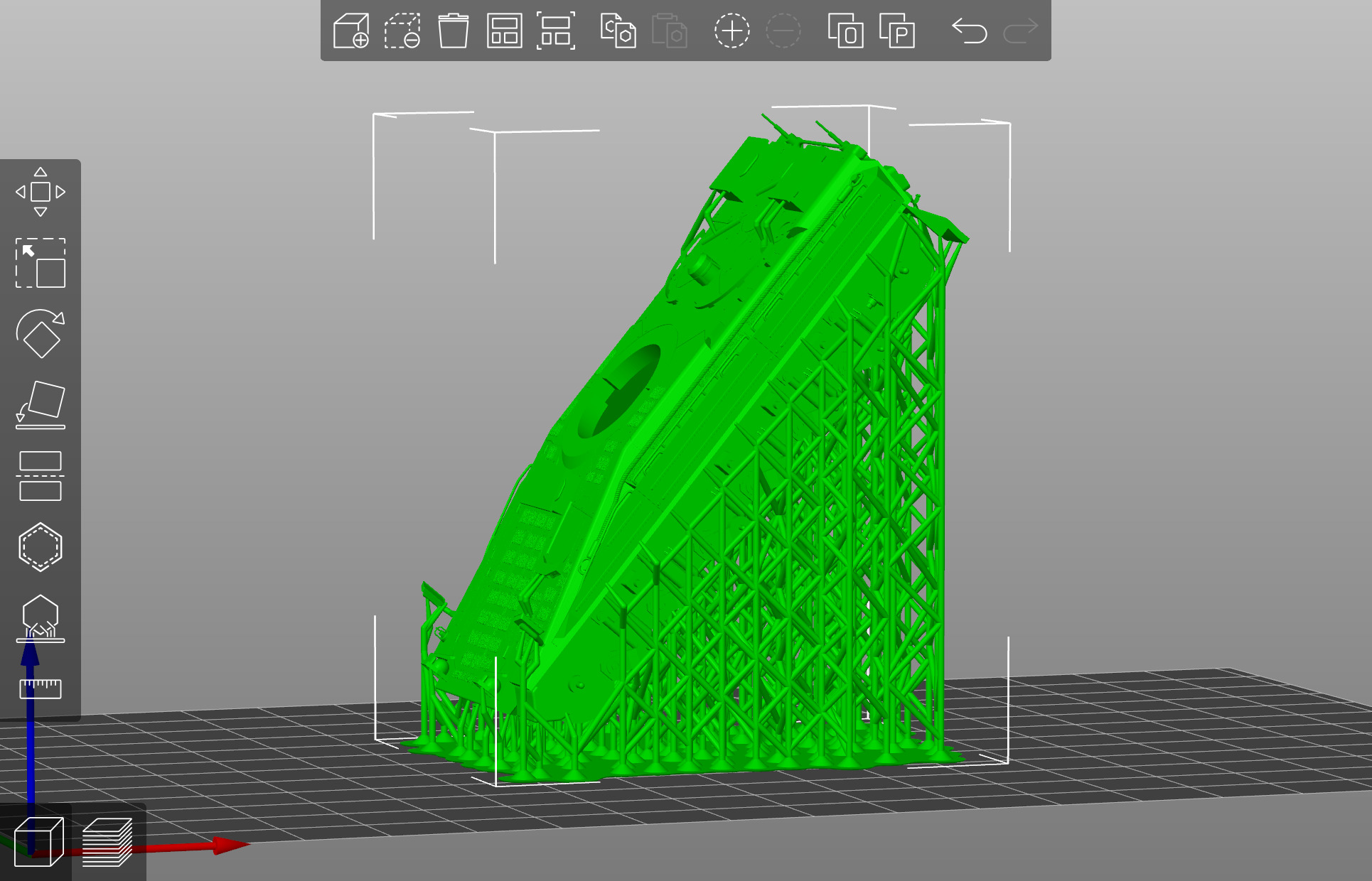 Pre Supported H0 Scale Marder 1A5 IFV 3D print model_27