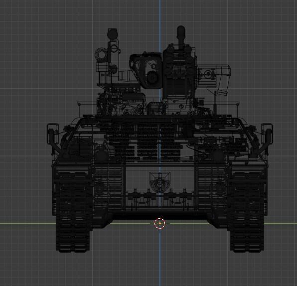 Pre Supported H0 Scale Marder 1A5 IFV 3D print model_9