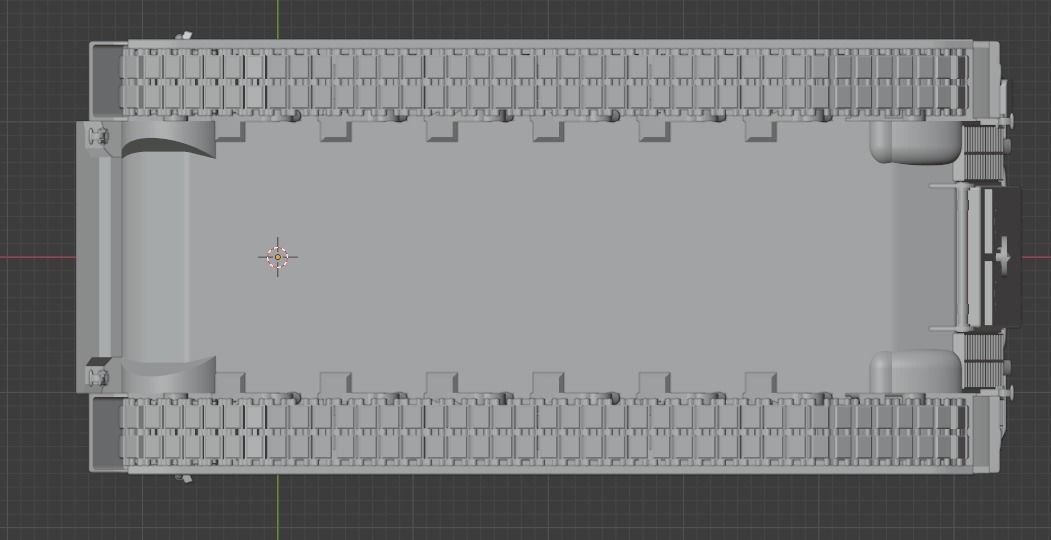 Pre Supported H0 Scale Marder 1A5 IFV 3D print model_13
