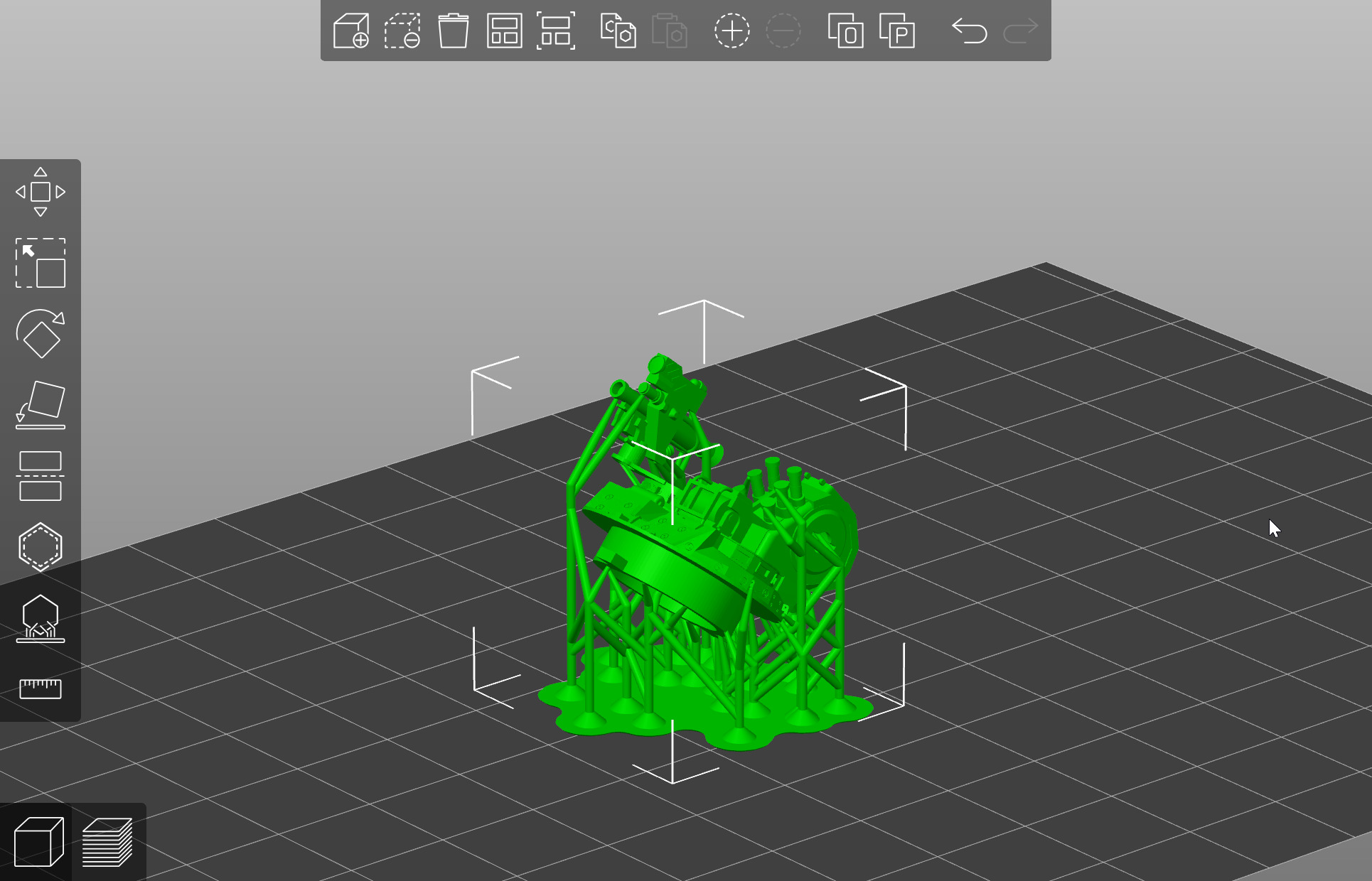 Pre Supported H0 Scale Marder 1A5 IFV 3D print model_26