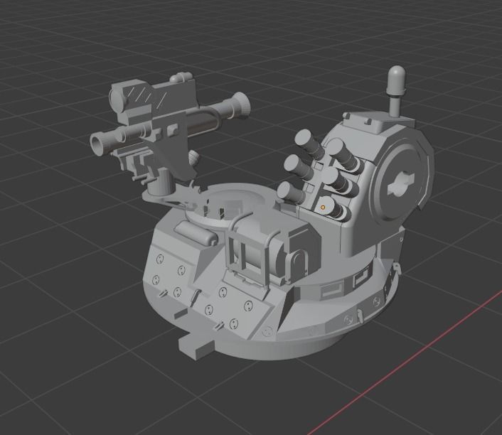 Pre Supported H0 Scale Marder 1A5A1 IFV 3D print model_22